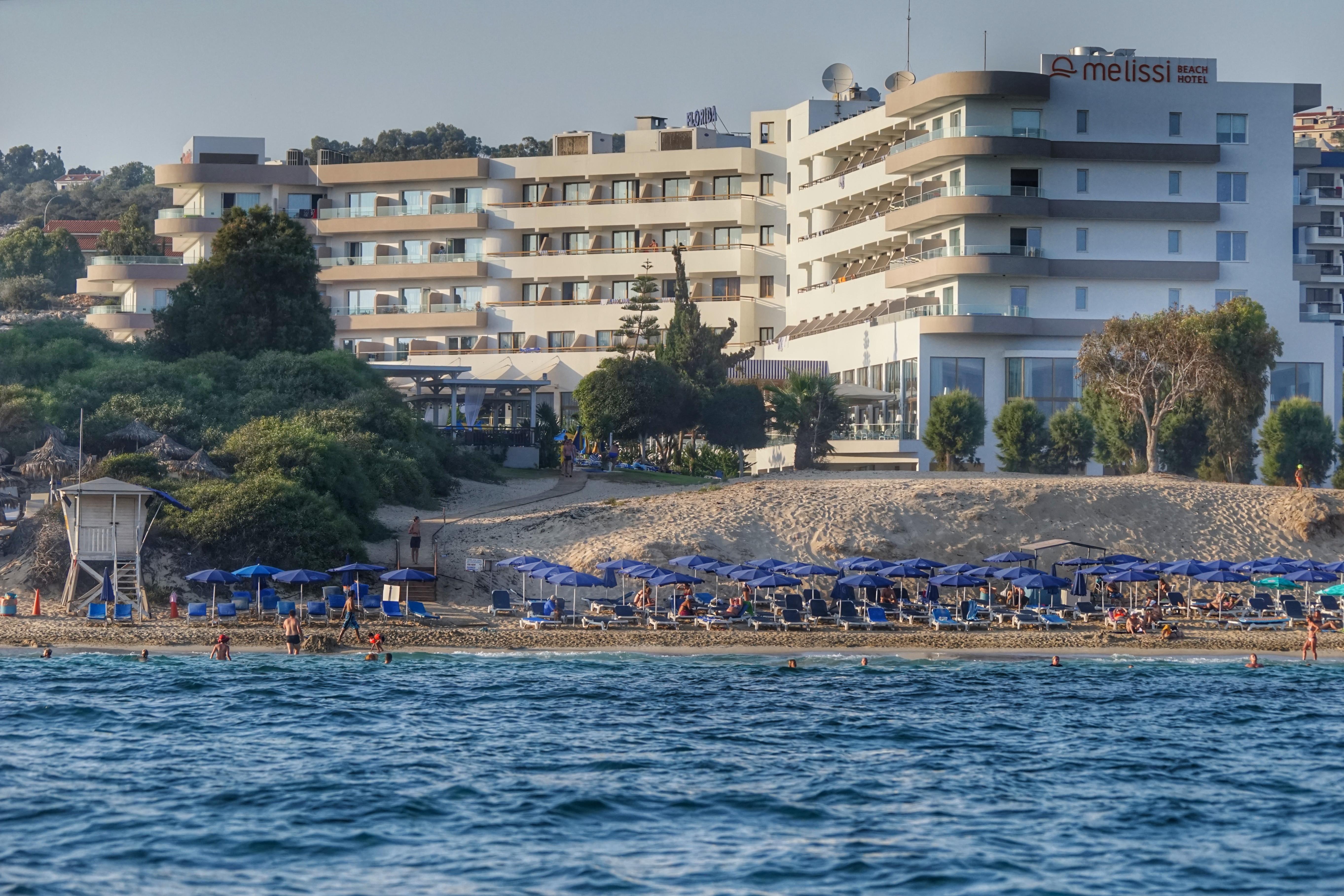 Melissi Beach Hotel & Spa Айя-Напа Экстерьер фото